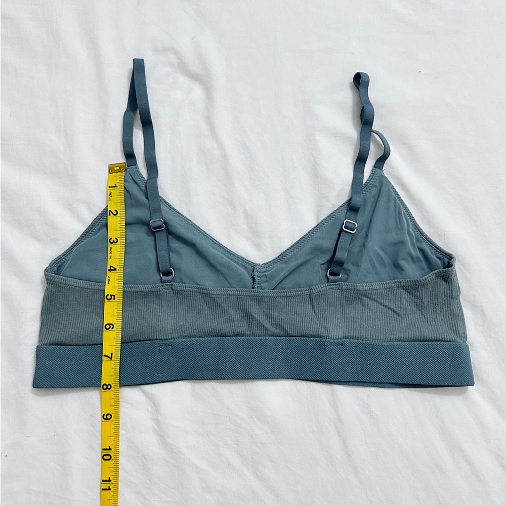 Gilly Hicks Triangle Bralette – Teal *Logo – M - Picture 6 of 7